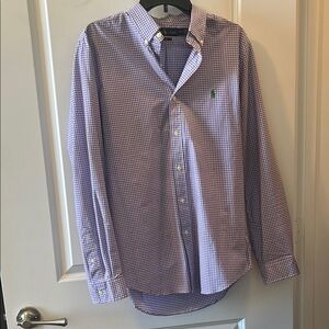 Polo by Ralph Lauren Purple Casual Button Down Shirt